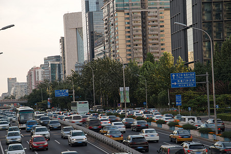 城市CBD的摩天大楼景象高清图片