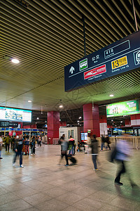 亚洲东直门灯北京公交和地铁站图片
