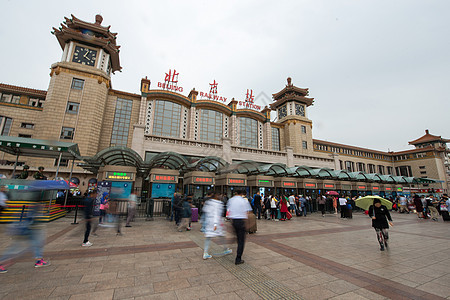 文化火车站路北京站图片