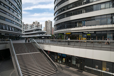 购物中心北京望京SOHO背景