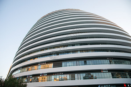 银河soho北京银河SOHO的内部场景背景