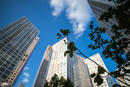 北京市区的城市建筑和高楼高清图片