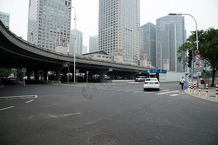 北京城市建筑和道路图片