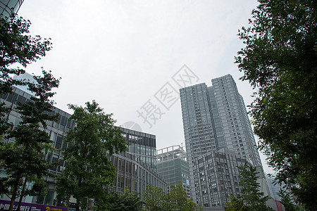 北京商务楼的景观背景图片