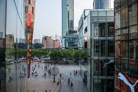 北京城市商务区景观图片