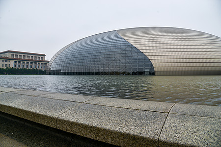 歌剧院彩色图片摄影北京大剧院图片