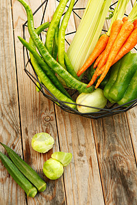 膳食绿色新鲜蔬菜图片