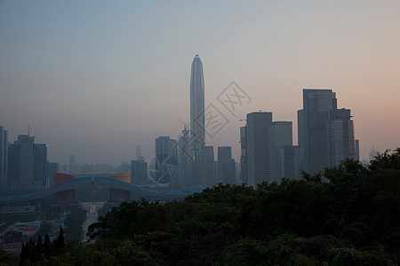 广东省深圳莲花山图片素材