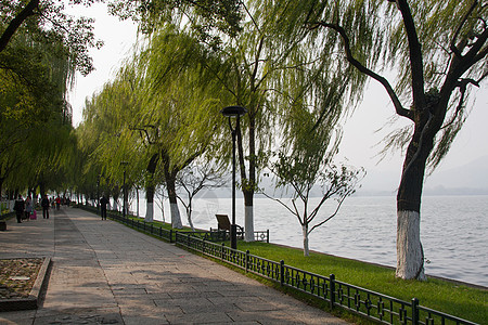 国内著名景点白昼户外浙江省杭州西湖图片