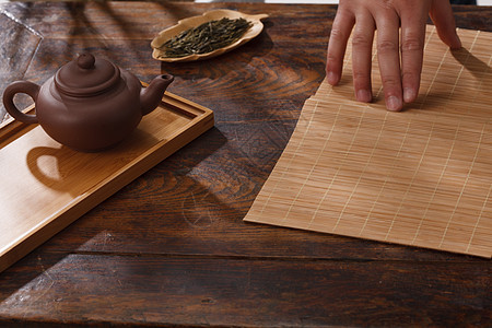 茶道古典式健康食物茶艺图片