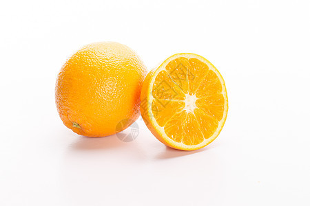 清新两个物体有机食品橙子图片