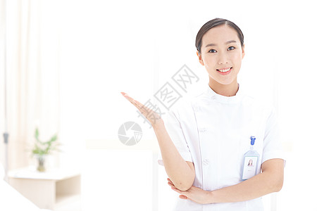 医院里年轻的女护士高清图片