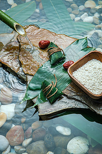 东方传统节日美食粽子图片