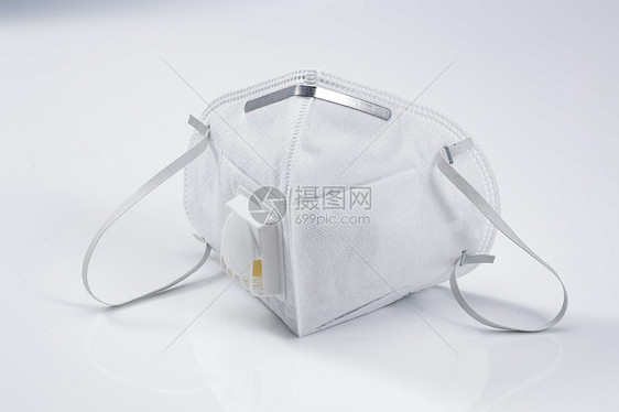 空气阀防疫折叠式N95口罩图片