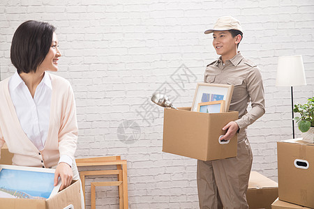 居室房屋房地产搬家服务亚洲高清图片素材