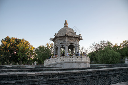 天空历史都市风景北京圆明园图片