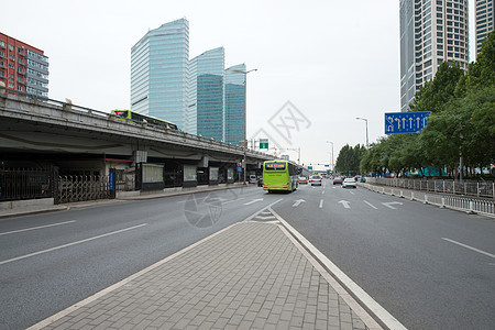 居住区公路无人北京城市建筑图片