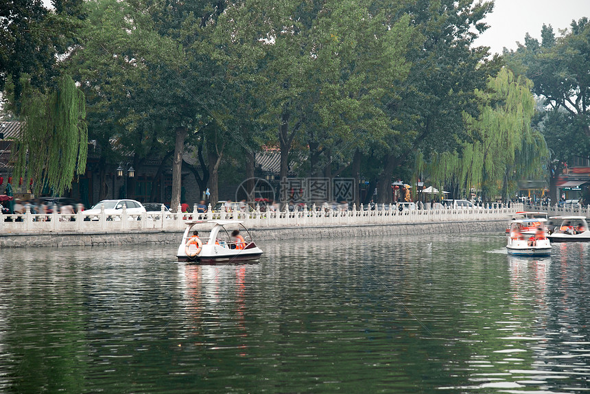 国内著名景点北京后海图片