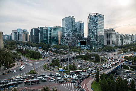 环境环境保护建造北京市东直门建筑群图片