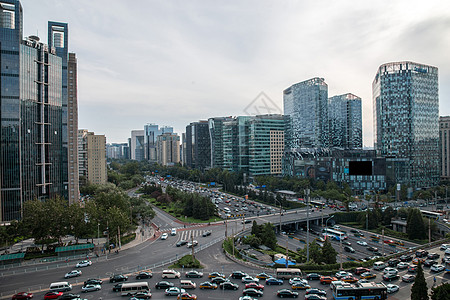 路环岛居住区北京市东直门建筑群图片