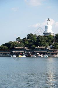 湖建筑自然北京北海公园图片
