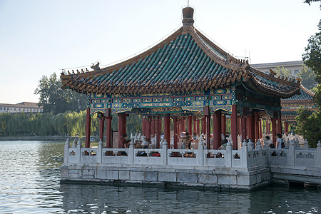 贵船神社都市风光旅游无法辨认的人北京北海公园背景