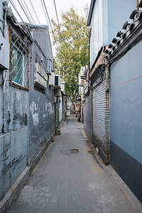 路门口建筑外部北京胡同图片