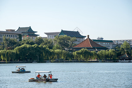 摄影传统文化建筑外部北京北海公园高清图片