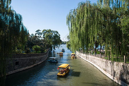 树湖树林北京北海公园图片