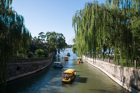树湖树林北京北海公园图片
