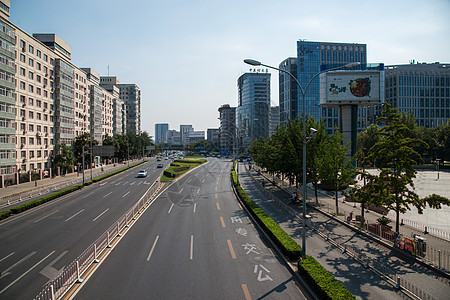 北京城市建筑和街道图片