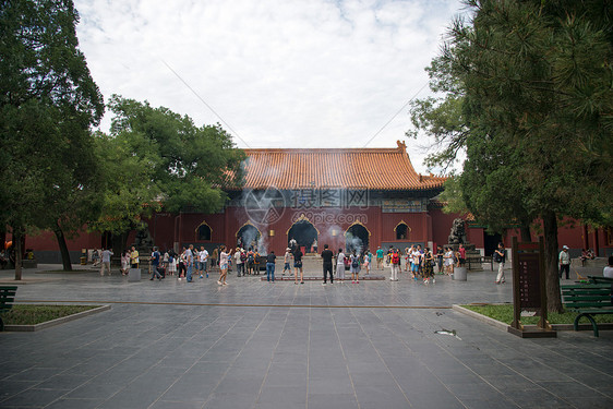 主题公园景观北京雍和宫图片