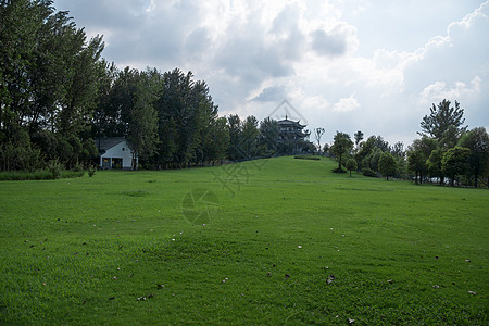 草地png江苏淮安淮河老街景点背景