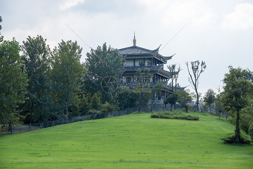 古镇建筑江苏省淮安淮河老街图片