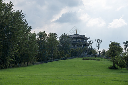 草地png旅游胜地江苏省淮安淮河老街背景