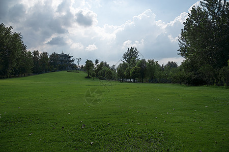 草地png江苏省淮安淮河老街背景