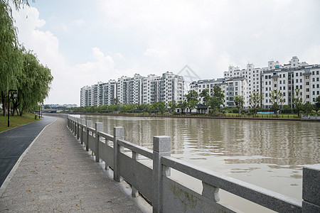 水边建筑江苏省的自然风景区背景