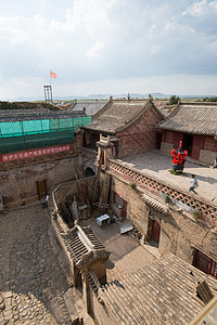 旅游旅行屋顶河北省蔚县暖泉古镇图片