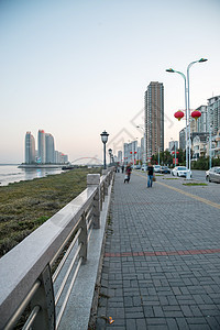 市区垂直构图繁荣辽宁省丹东风光图片