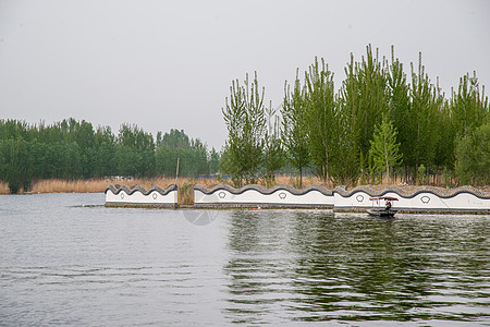 中国地貌国内著名景点自然旅行河北省雄安新区白洋淀背景