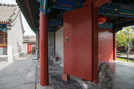 环境保护都市风景古老的北京恭王府图片