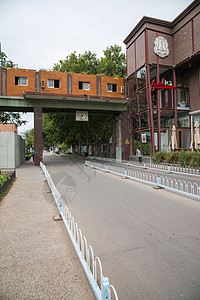 现代建筑结构工厂北京798艺术区图片