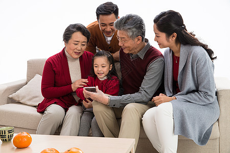 回家母亲中年男人幸福家庭图片