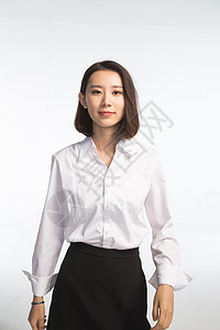 东亚衬衫商务青年女人图片