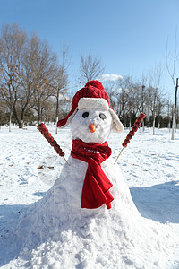 雪人图片