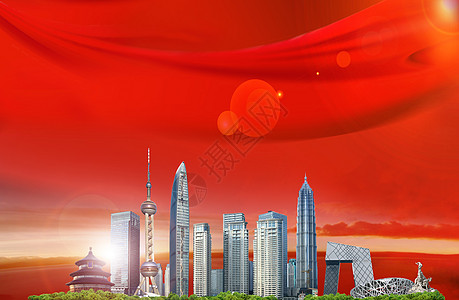 自然美深圳高层建筑城市地标建筑高清图片