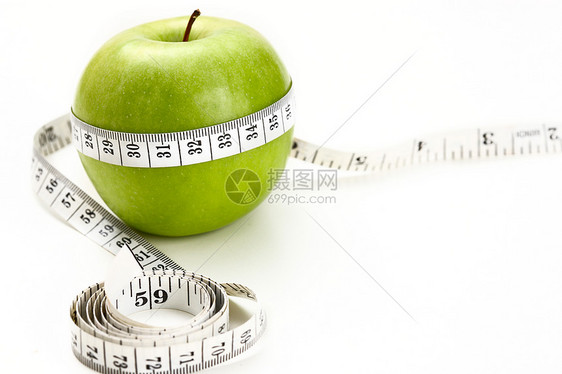 健康瘦身青苹果图片