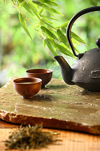 茶文化高雅传统茶具图片