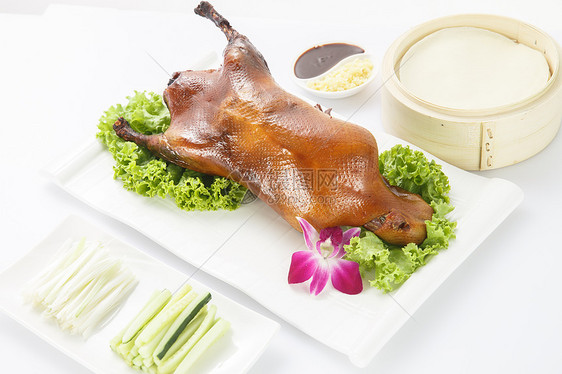 摄影小吃健康的北京烤鸭图片