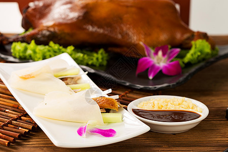餐饮文化营养传统文化北京烤鸭图片